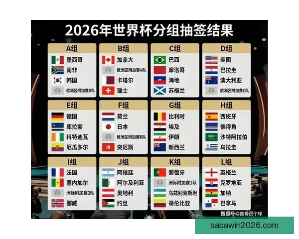 2026世界杯最新盘口解析各大热门球队胜负趋势预测